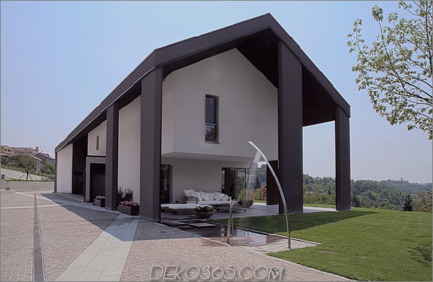 1 Fassade thumb 630x409 25924 2 Gebäude und 1 Dach Kombinieren Sie, um Casa SSM in Italien zu schaffen