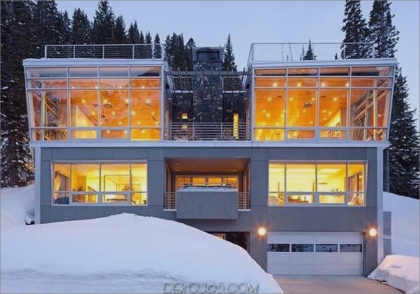 Moderne, glasige Villa