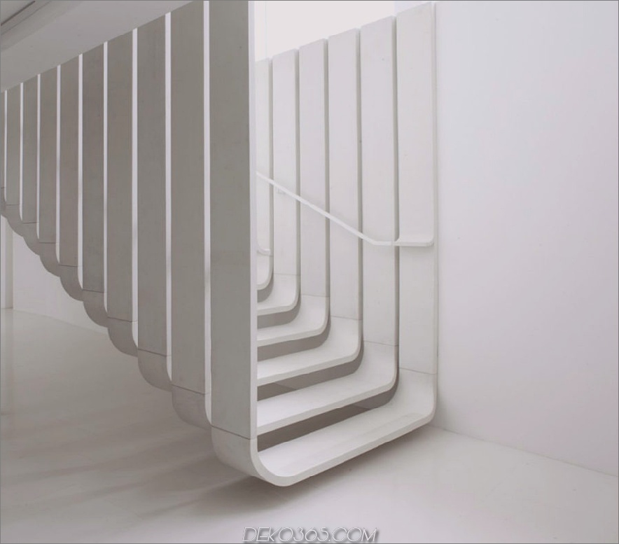 Abgehängte Treppe von Zaha Hadid