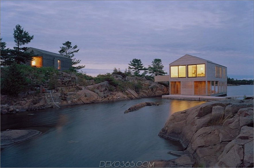 Schwimmendes Haus von MOS Architects