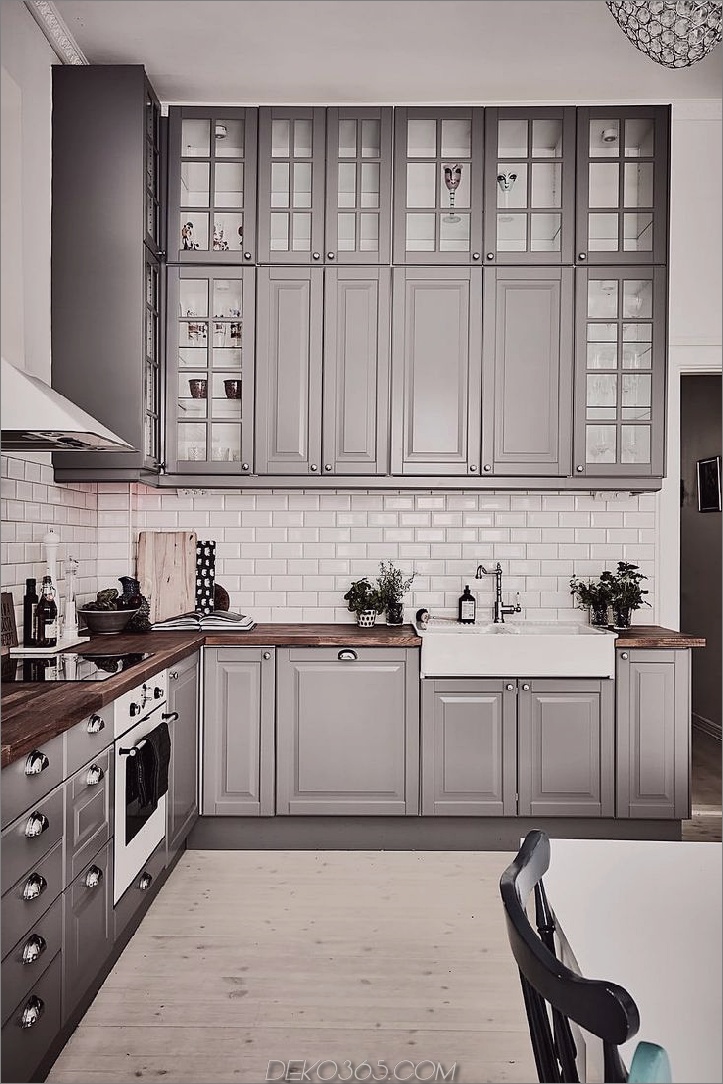40 Romantische und einladende graue Küchen für Ihr Zuhause_5c591d8a62614.jpg