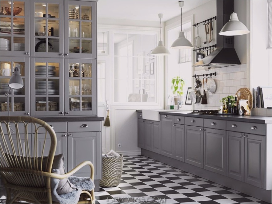 40 Romantische und einladende graue Küchen für Ihr Zuhause_5c591d8d557f3.jpg