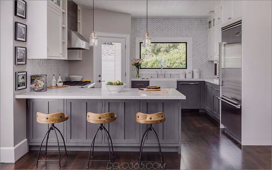 40 Romantische und einladende graue Küchen für Ihr Zuhause_5c591d966e5d2.jpg