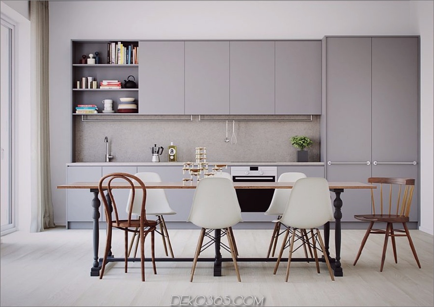 40 Romantische und einladende graue Küchen für Ihr Zuhause_5c591d9a2bc97.jpg