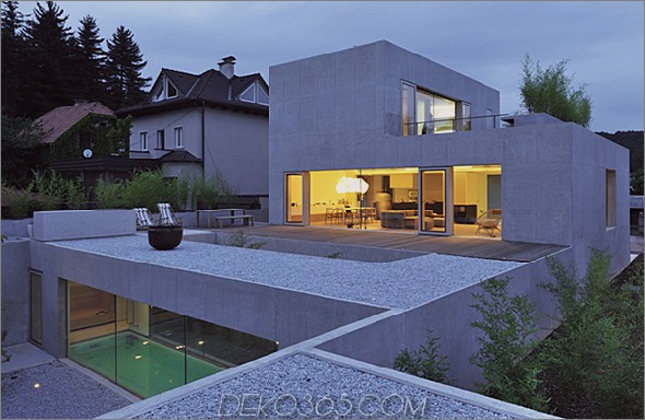 haus d 2 Multi-Level-Hausdesign in Ljubljana, Slowenien verwirrt mit seiner räumlichen Anordnung