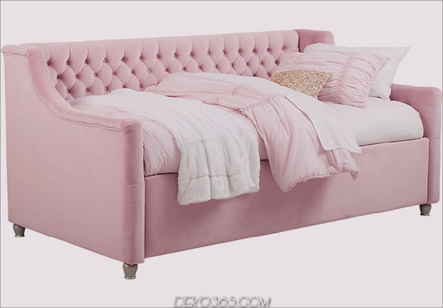 Hellrosa Twin Daybed 900x625 Diese 15 Rosa Betten haben Sie so schnell wie möglich Ihr Schlafzimmer