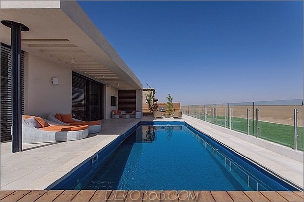 einfaches Pool-Familienheim-Design in Israel 2 thumb 630x420 23023 Einfaches Pool-Familienhaus in Israel