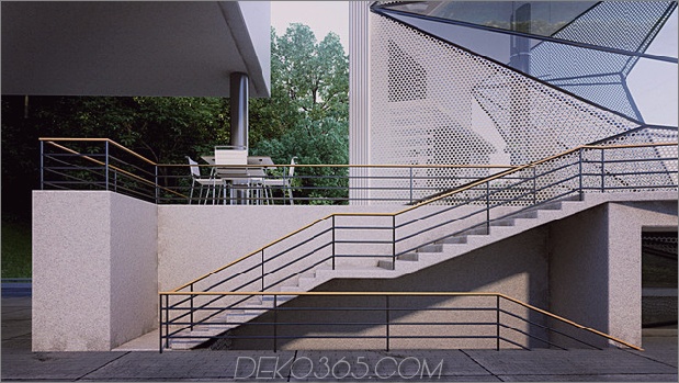 Zeitgenössisch-Seeufer-Heim-Facetten-Fenster-freitragende Bände-5-Stufen.jpg
