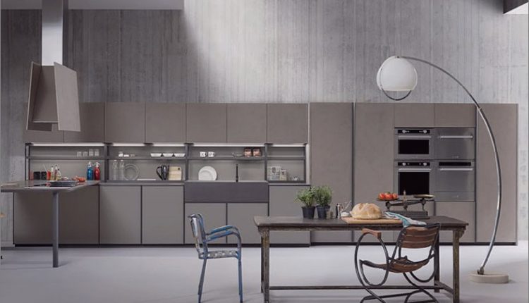 Linear ausgestattete Küche von Zampieri ist stilisiert_5c58b71b51512.jpg