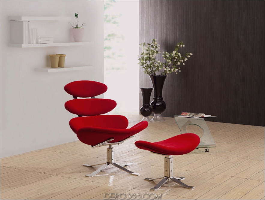Zuo Modern Petal Lounge Chair 500006 900x678 Lounge Chair Designs mit einem Charakter