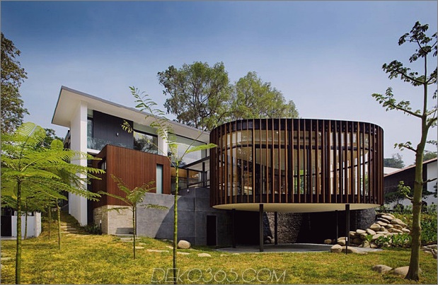 Luxus-Schicht-Haus-und-Gärten-mit kreisförmigen Pavillon-3.jpg