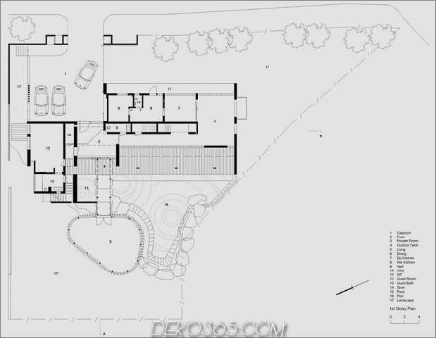 Luxus-Schicht-Haus-und-Gärten-mit kreisförmigen Pavillon-18.jpg