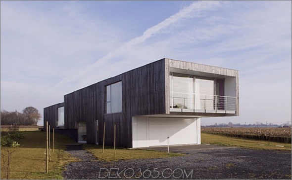 Airstream House 1 stufiger Hausplan in Frankreich