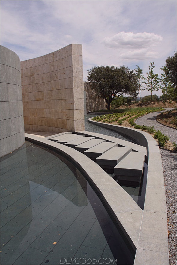Zen-Stil zu Hause moderne Marmor verfügt über 3 moderne Zen House Design in Madrid, Spanien