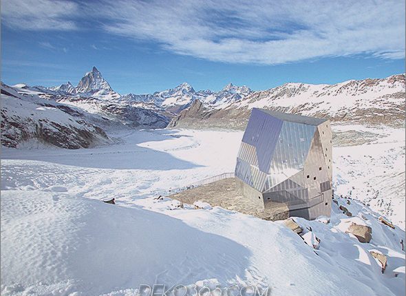 Nachhaltiges Design von Berghütten in den Schweizer Alpen, Monte Rosa_5c5b38b55b2c7.jpg