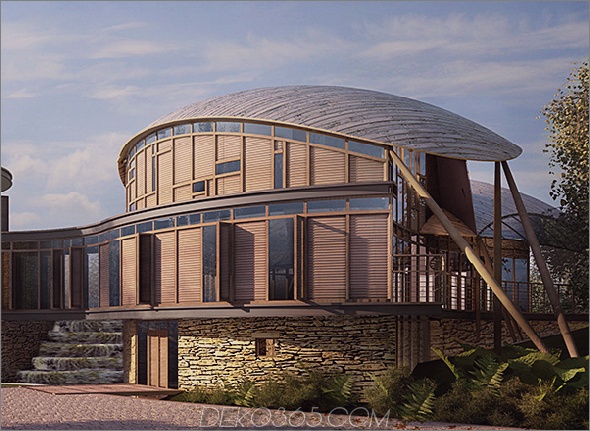 Nachhaltiges Hausdesign in Northumberland, England Timber Lake House Gyllehaugh