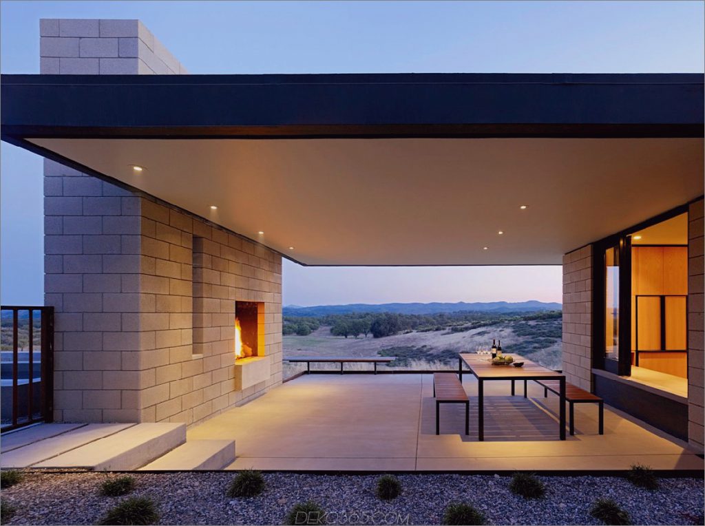 Untätig gekühltes Haus mit Wohnräumen im Freien – blog.deko365.com