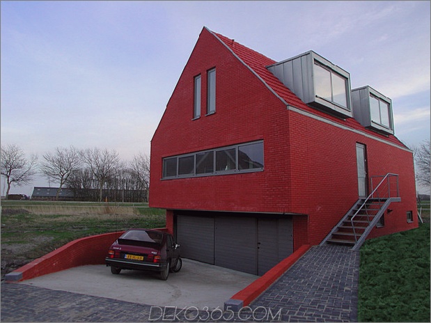 rotes Haus außen malen die Stadt niederländisches Zuhause thumb 630xauto 57048 Red Exterior Homes: Malen Sie die Stadt