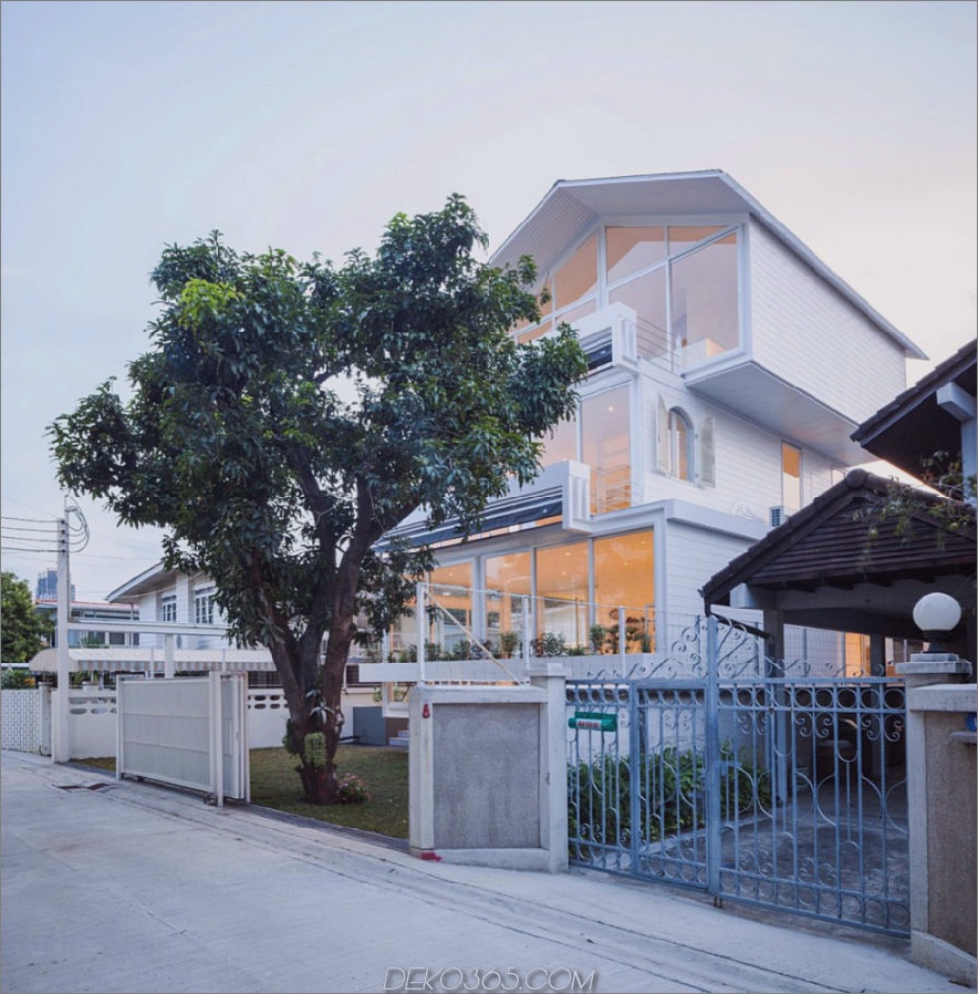 Modernes Haus in Bangkok 900x914 SOOK Architekten entwarfen ein modernes Haus in Bangkok