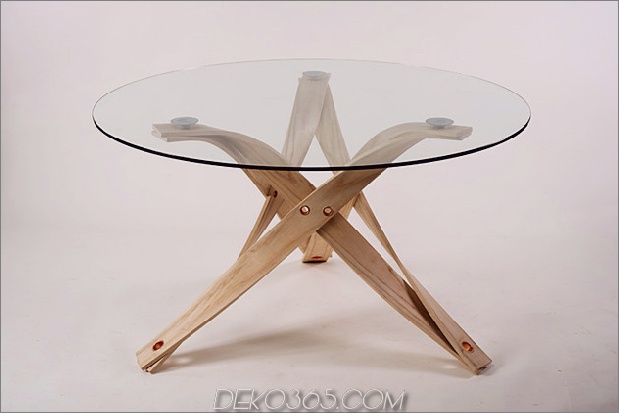 Dampf gebogen-Esche-Möbel-zusammengebaute-Nieten-David-Colwell-3-Tisch-Front.jpg