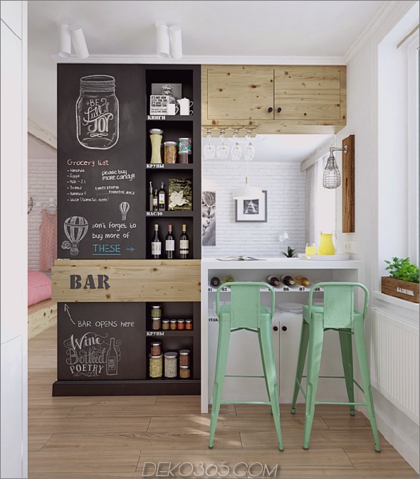 2s Tafel-Küche Tafel-Wand-Trend kommt zu modernen Häusern: 38 inspirierende Ideen