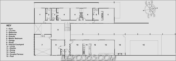 Tiered U-förmige Slope-Startseite verfügt über freiliegende Stahlelemente_5c5e48f17c98b.jpg