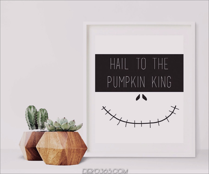 Jack Skellington Halloween Digitaldruck