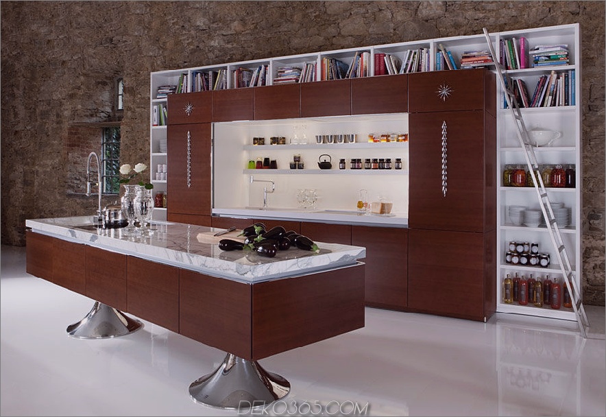 Bibliotheksküche von Philippe Starck für Warendorf