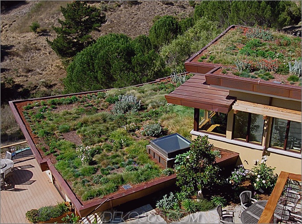 Mill Valley House 15 Zeitgenössisches Haus in Mill Valley, Kalifornien Erde inspiriert Luxus Haus am Hang